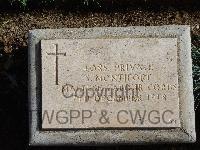 Bralo British Cemetery - Montifort, Spiridione
